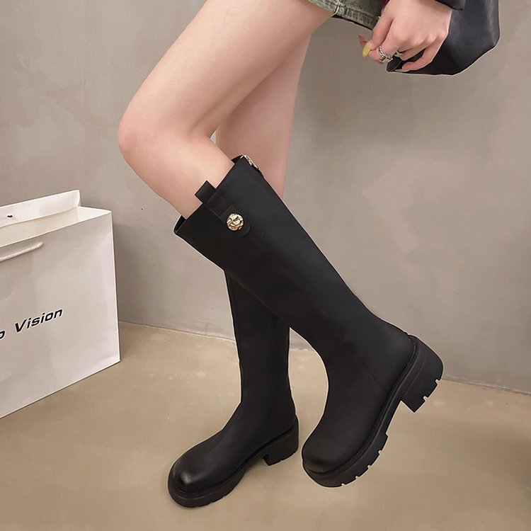 designer Womens over the knee woman winter black 2024 platform martin ultra mini shark booties Brand top shoes thigh high boots