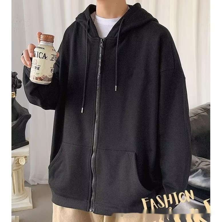 Men's Hoodie Autumn Cardigan Hoodie Men's Spring And Autumn Style American Trendy Brand Men's Clothing Hooded Jacket