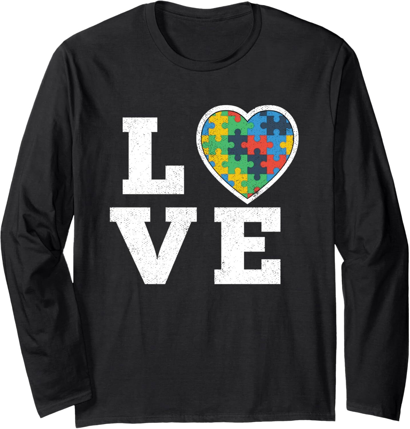 Long Sleeve Shirts for Men sweatshirt Love Puzzles Autism Awareness Autistic Support Gift Tee Streetwear Casual tops clothes trend bd