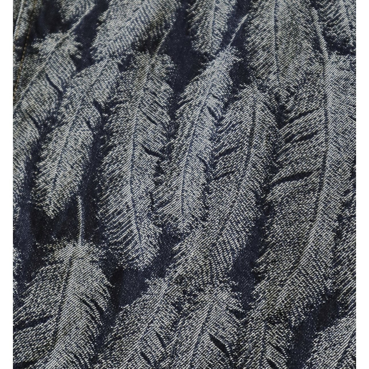23Aw KAPITAL Hirata Hiroshi Japanese Casual Denim Feather Tassels Damaged Long Sleeved Jacket Men Coats