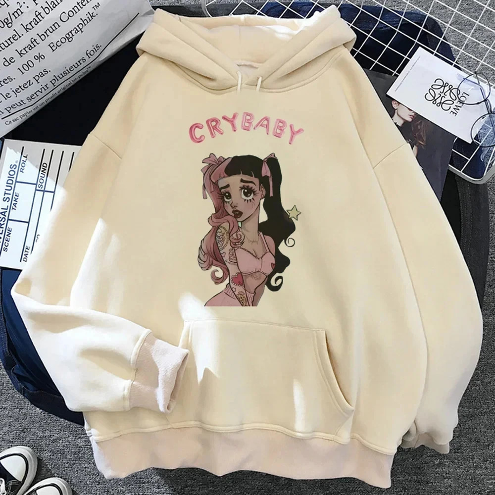 Melanie Martinez Manga Hoodies For Women Winter Streetwear Aesthetic Y2k Trendy Sweatshirts Female Casual Loose 240910