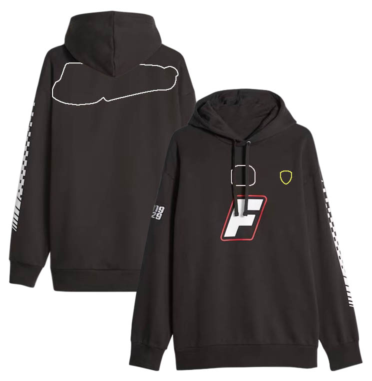 2024 New F1 Racing Men Formula 1 Drivers Suits Hoodies Pullover Stylish Race Crew Hoodie Sweatshirt Plus Size Custom free shipping free shi