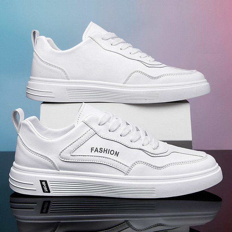 Casual Flat-Bottom Men's Outdoor Shoes - Trendy Comfort for Men fed3