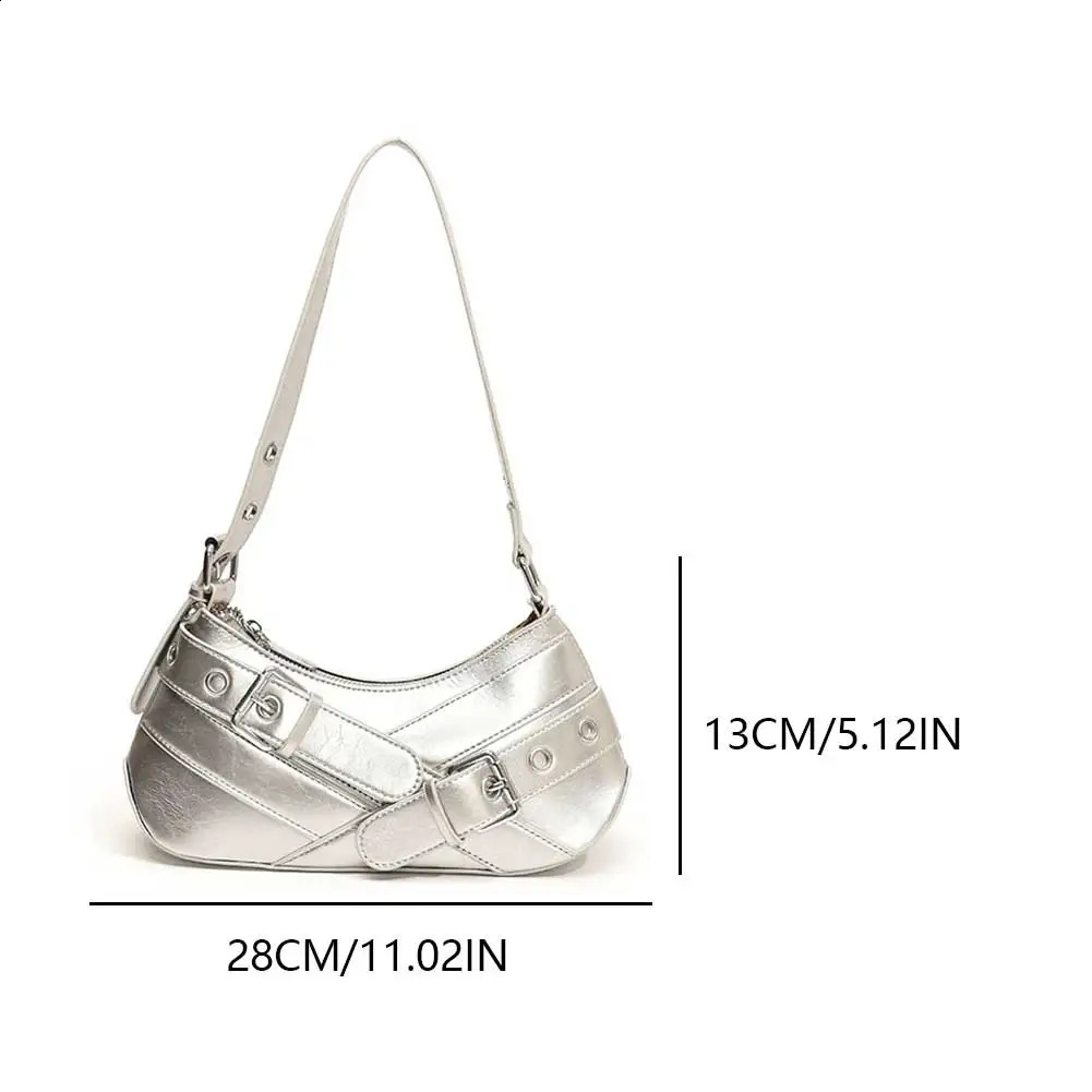 Y2k Satchels Spicy Purses for Girls Wallets Scorching Styling PU Leather Chic Hobo Bag Clutch Tote Shoulder Bags Women 2024 240914