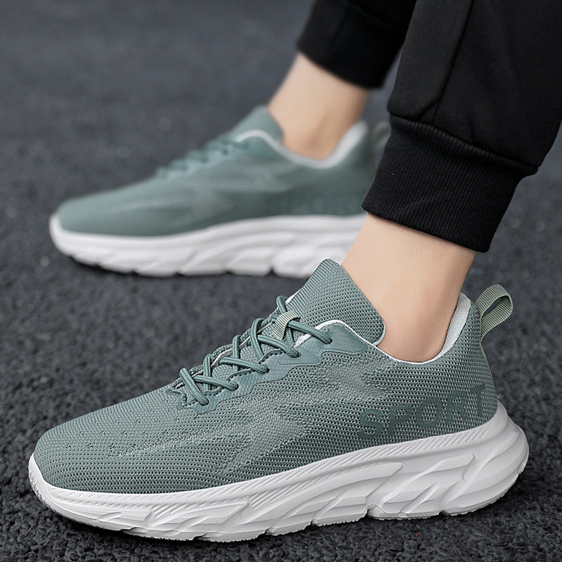 Breathable Fly Woven Men's Sports Casual Running Shoes Sneakers 91cf