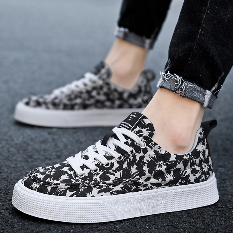 Casual Men's wer Printed Breathable Sneakers with Thick Soles for Outdoor Wear 7d4f