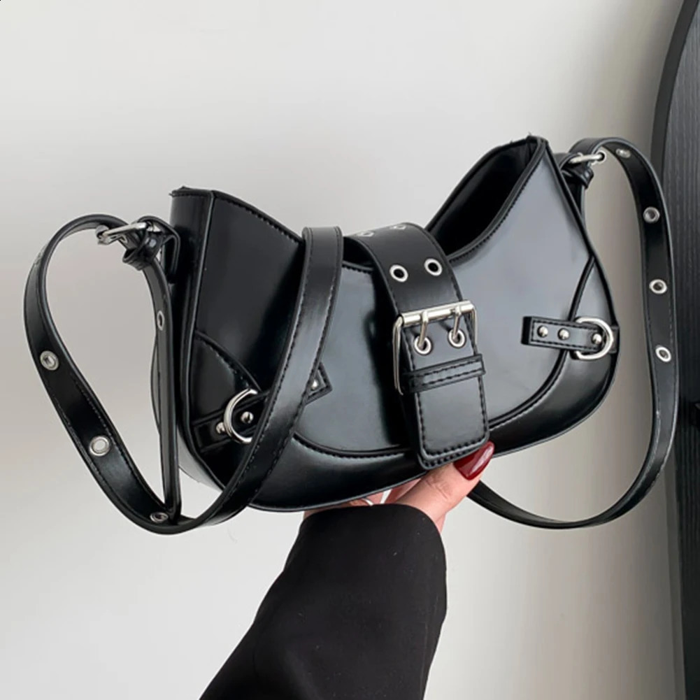 Womens Bag Highend Single Shoulder Gothic Style Fashion Ladies Y2K Underarm Handbag 240914