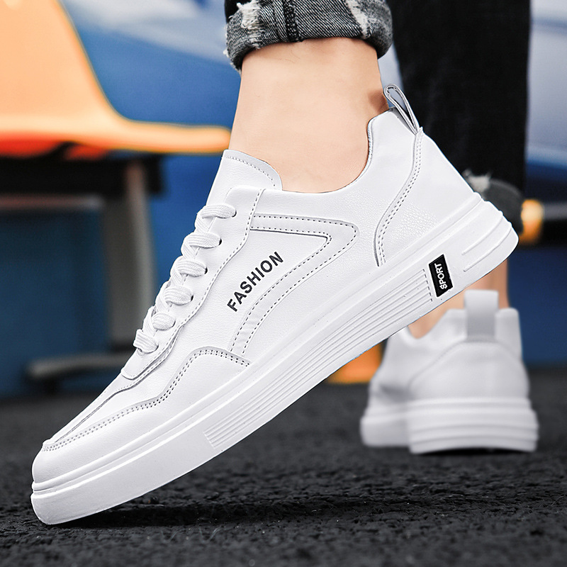 Casual Flat-Bottom Men's Outdoor Shoes - Trendy Comfort for Men fed3