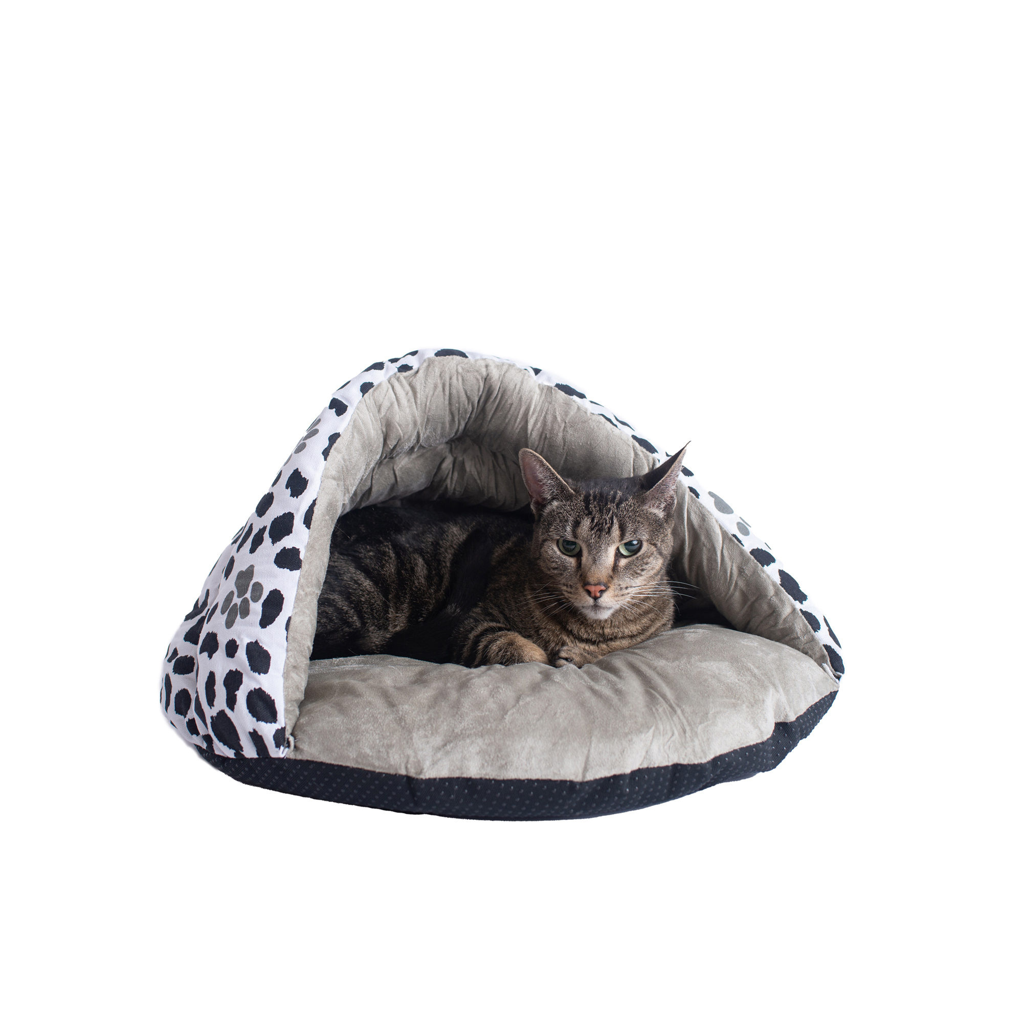 Armarkat Slipper Cat Bed, Cozy Cave Pet Bed , Aniti Slip Warm Bed For Cats And Small Dogs C19HZY/HL