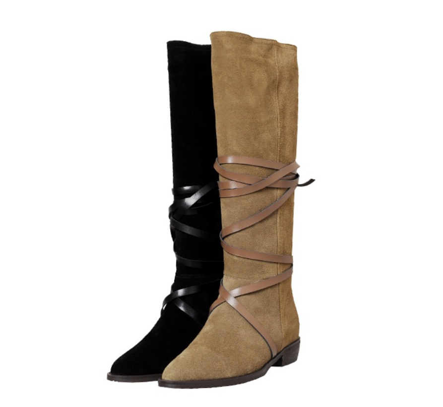 Sexy Lace-up Boots: Comfort & Style for the Modern Woman 1d4c