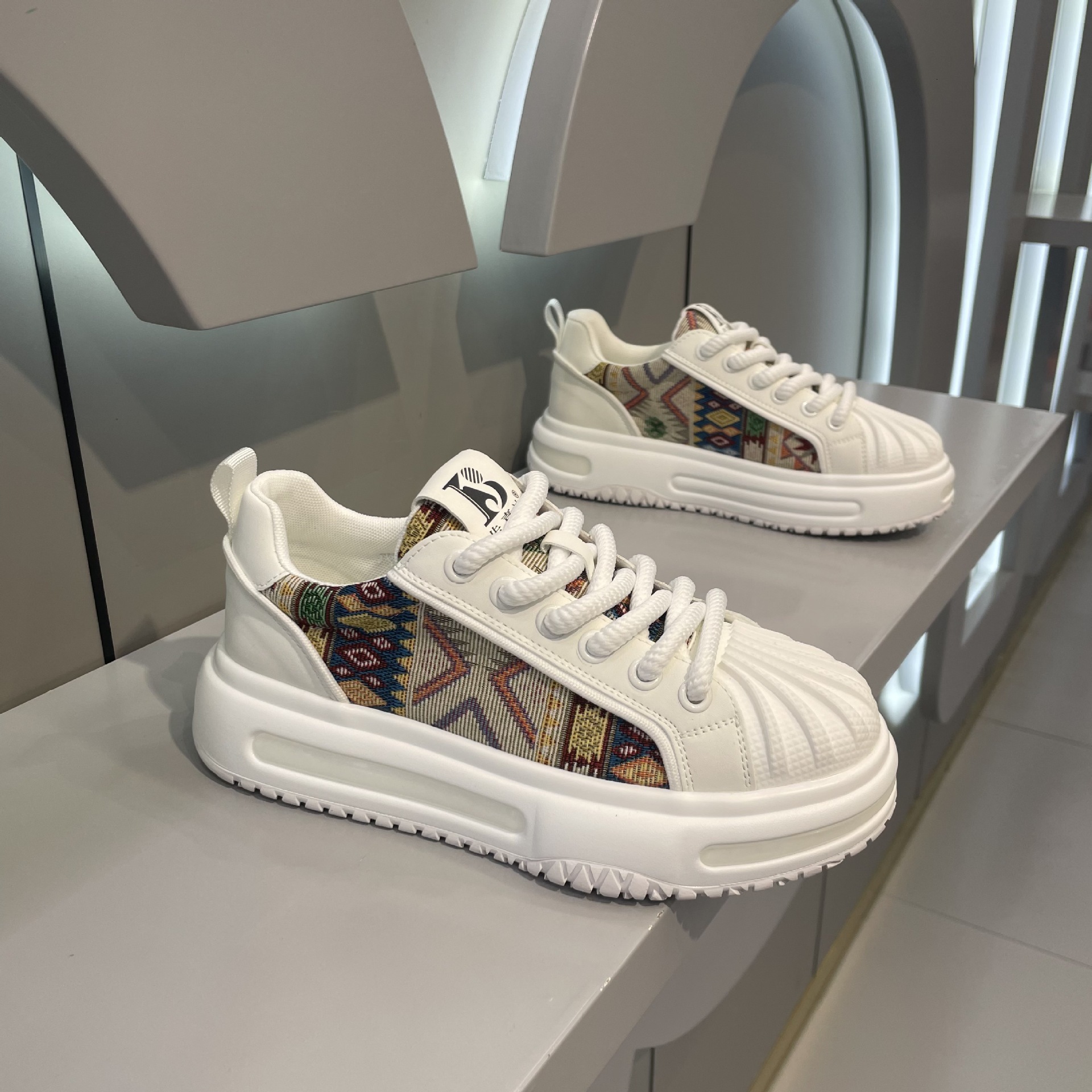 Ddmybear Air Cushion Soft Soled Board 2024 New Breathable Canvas Trendy Versatile Casual Men's Shoes Chinese Brand Shoes F918-159