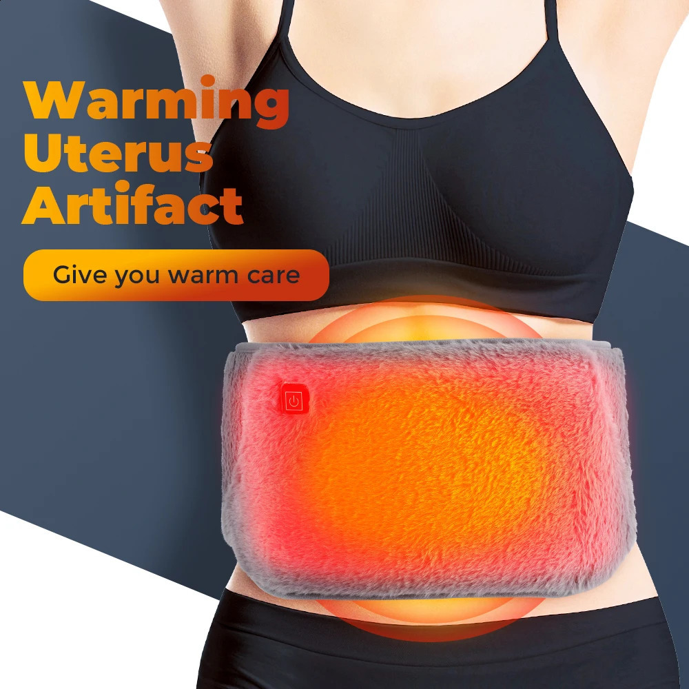 Multi functional Uterus heating belt electric waist cold protection graphene heating relieves muscle pain winter USB charging 240914