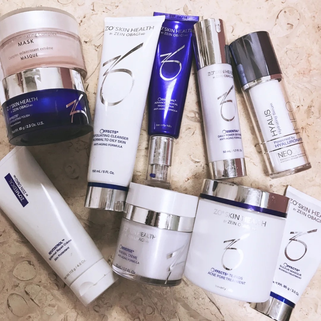 Face Care Recovery Creme 50ml zo skin Renewal Creme 1.7oz Skin Regeneration Lotion Brightalive Retinol Blue White Bottle Brand Facial care Cosmet