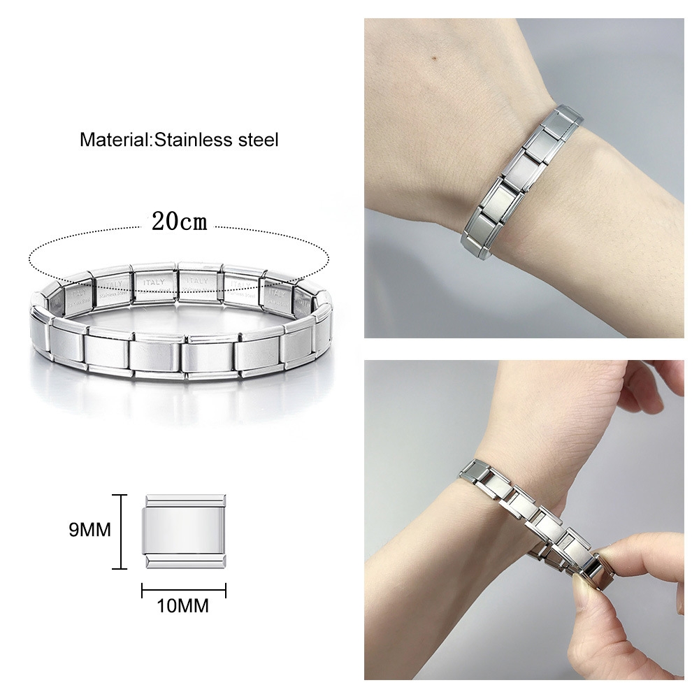3pcs/set Men Bracelets Luxury Enamel Roman Bracelet Royal Crown Charm Men Stainless Steel Geometry Pulseiras Open Adjustable Bracelets Couple Jewelry