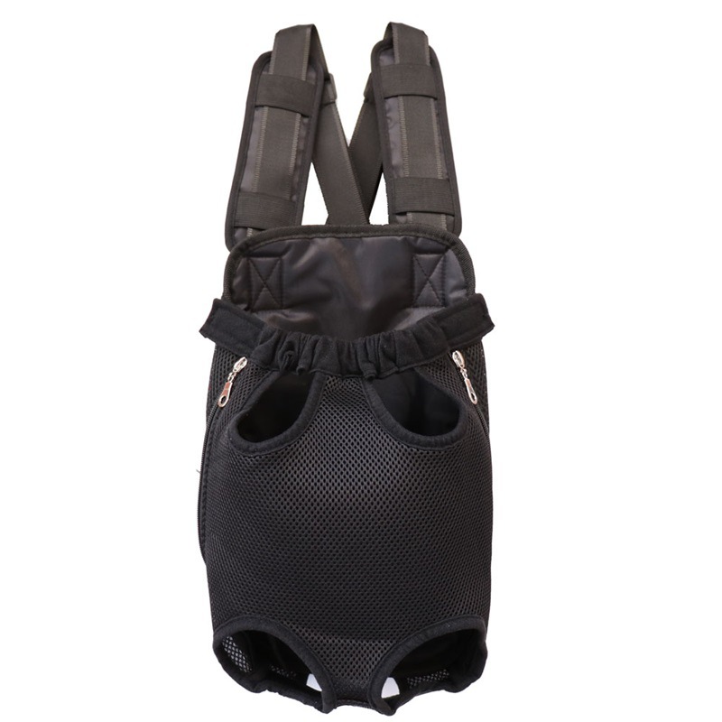 Halloween New pet bag camouflage canvas dog chest bag cat four corner bag teddy bear outdoor pet backpack