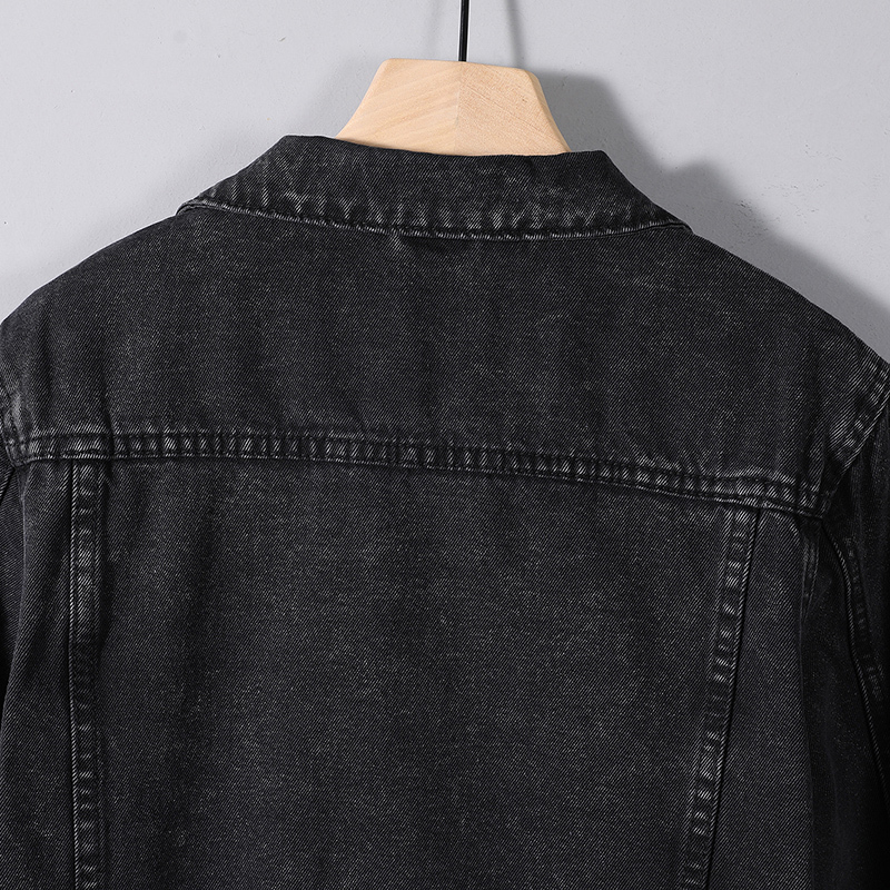 Men's New Spring Autumn Men's Slim Fashion Best Denim Large Casual Jacket M-5Xl