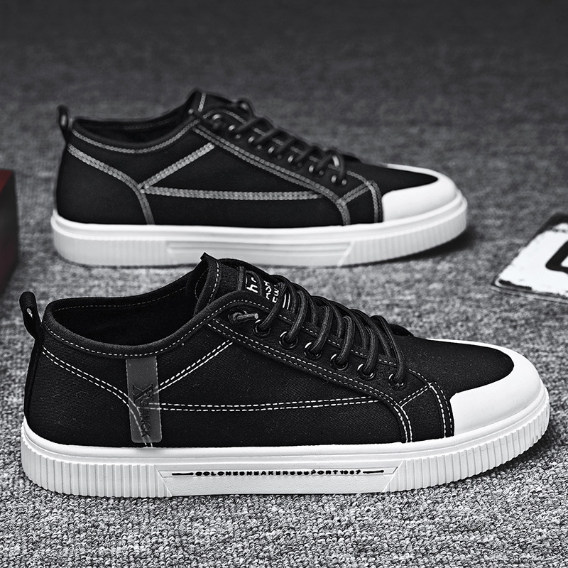 Breathable Canvas Sneakers Men's Casual Shoes for Comfort & Style | Free Shipping c608