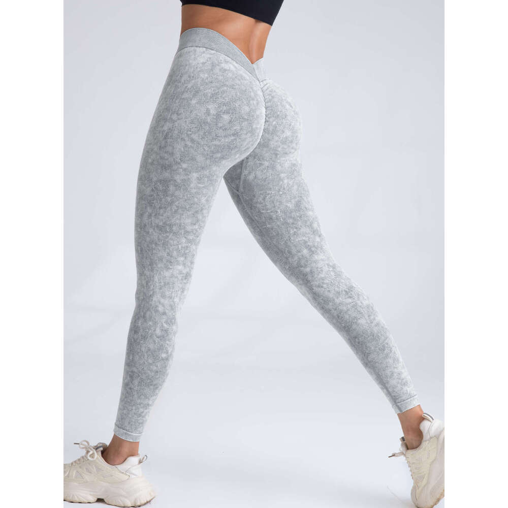 Cross border Peach Butt Lifting Seamless Yoga Pants for Women, Elastic High Waist Fitness Pants, Outdoor Running Tight Sports Pants