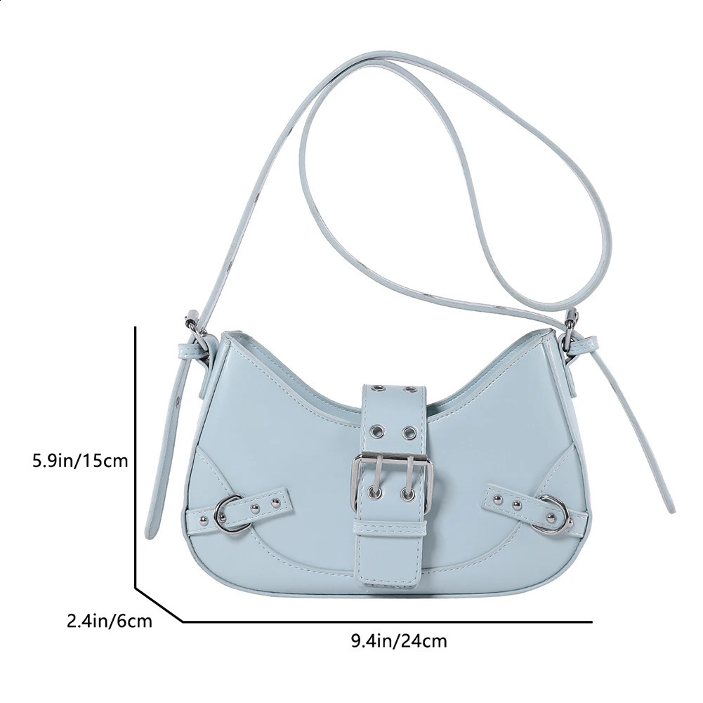 Womens Bag Highend Single Shoulder Gothic Style Fashion Ladies Y2K Underarm Handbag 240914