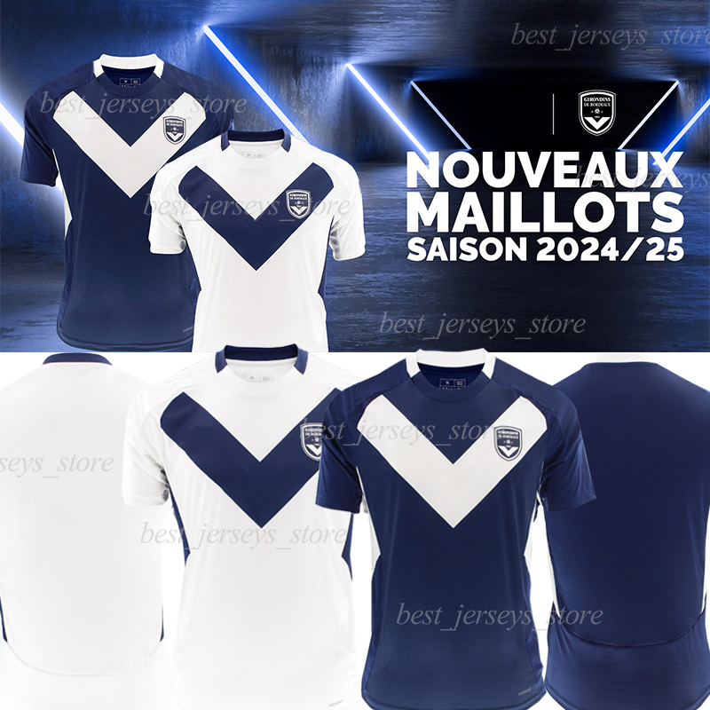 24/25 GirONdiNs de BoRDeaUx Soccer Jerseys 2024 2025 BADJI BAKWA BADJI JOSH MAJA MWANGA Maillot de Foot retro 1993 1995 ZIDANE Classic Vintage Football Shirts men