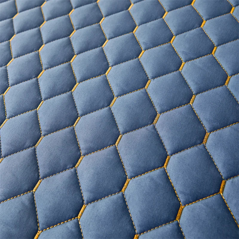 Sheet WOSTAR 360 ° Fully Enclosed Mattress Protective Cover Zippered Quilt Thick Couple Double Bed Protective Pad 240918