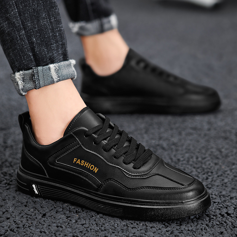 Casual Flat-Bottom Men's Outdoor Shoes - Trendy Comfort for Men fed3