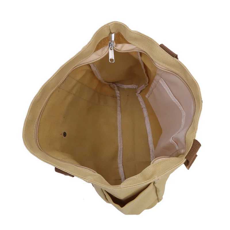 Large Capacity Canvas Tote Bags For Work Commuting Carrying Bag College Style Student Outfit Book Shoulder Bag Z250224