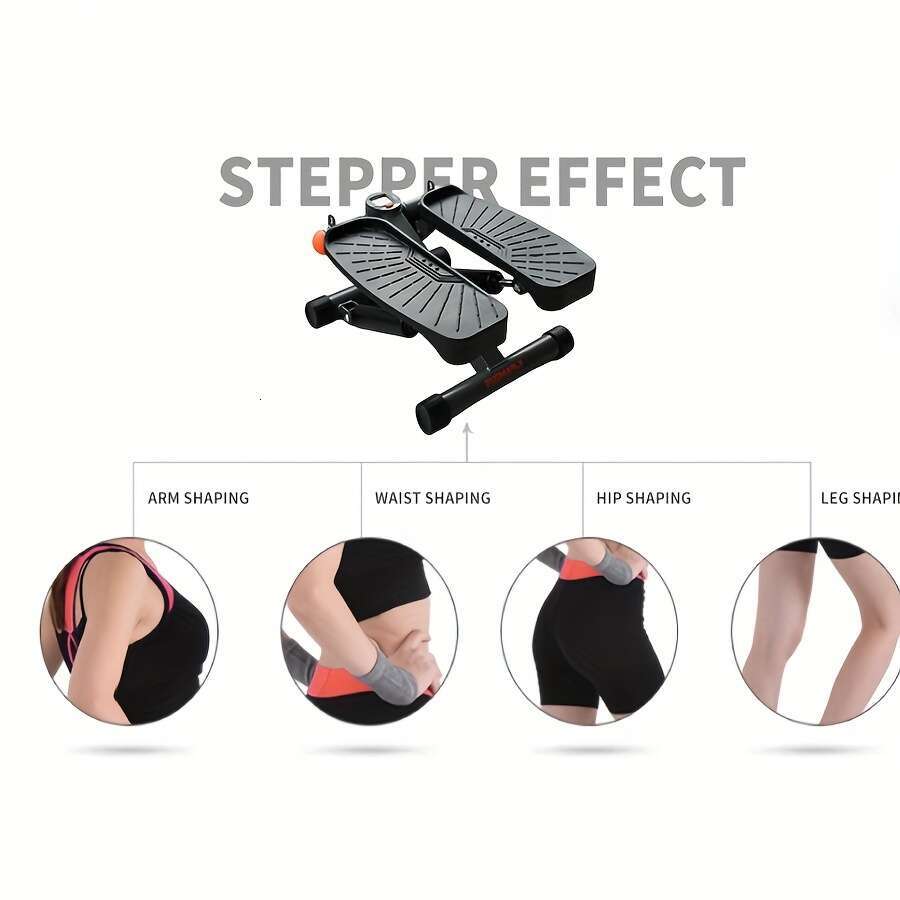 Mini treadmills for home exercise, stair treadmills with resistance bands, and full body aerobic exercise equipment