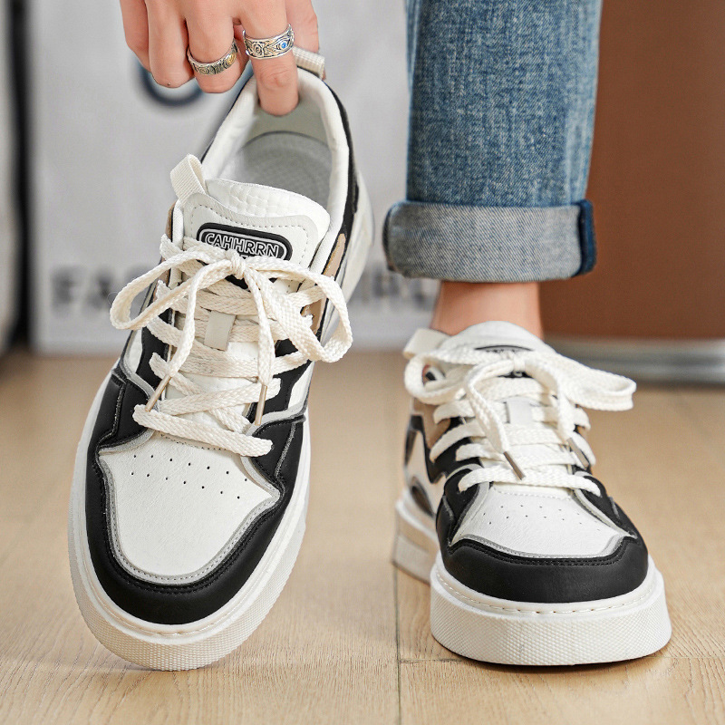 Men Casual New Simple Design Fashion Soft Anti Slip Thick Sole Trendy Shoes fashion