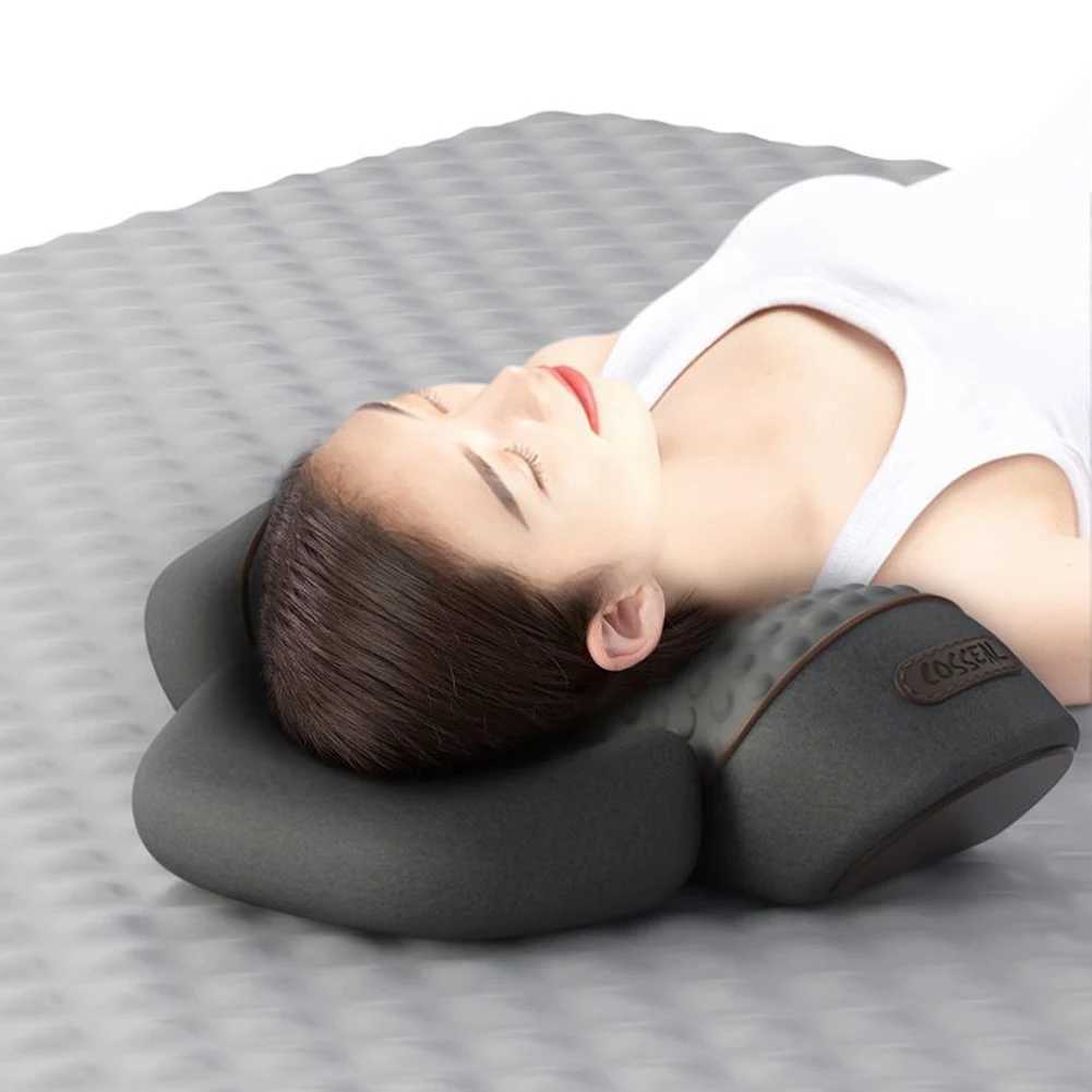 Cervical Pillow Multi functional Relaxing Neck Massager Pillow Perfect Gift Idea W240819