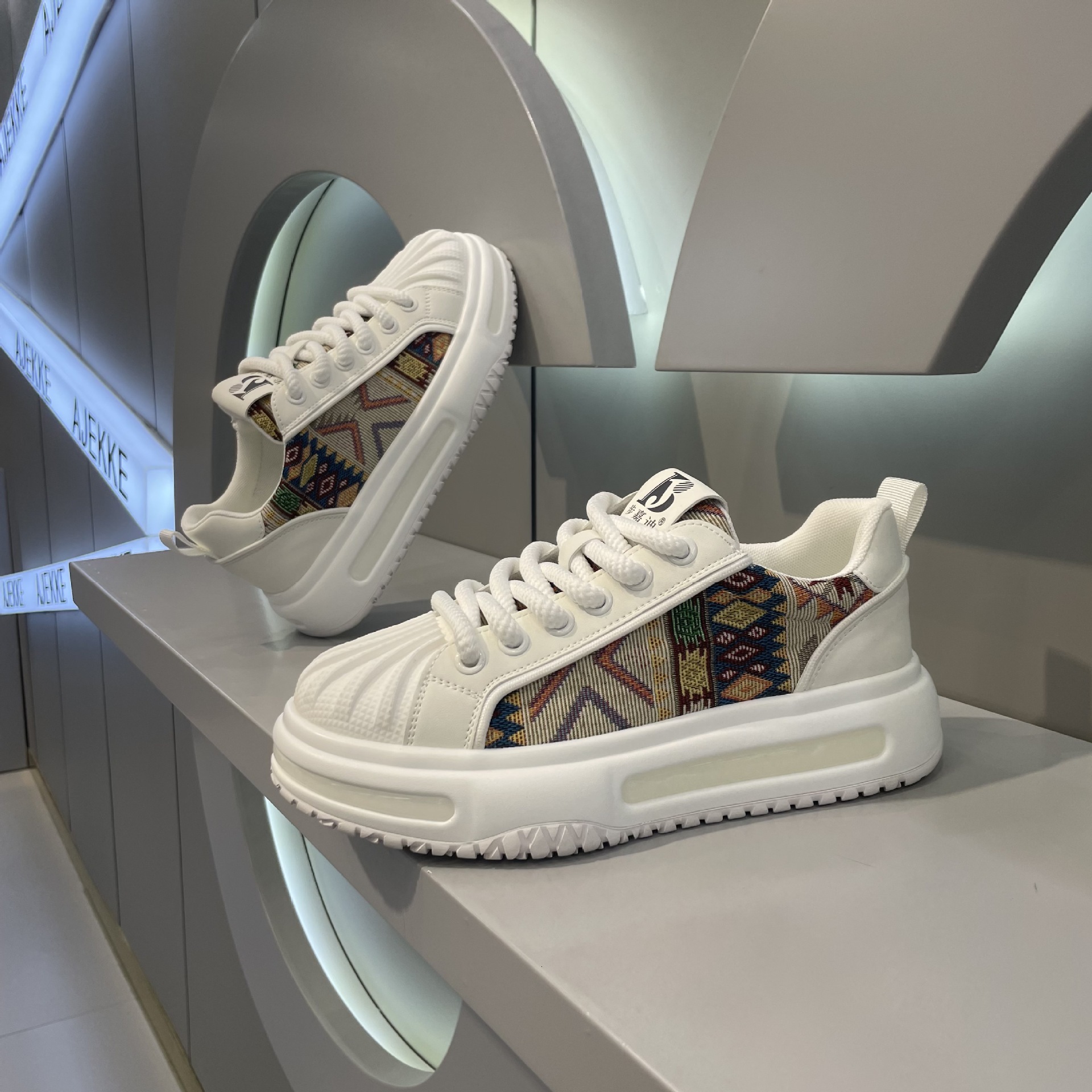 Ddmybear Air Cushion Soft Soled Board 2024 New Breathable Canvas Trendy Versatile Casual Men's Shoes Chinese Brand Shoes F918-159