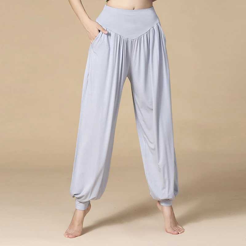 Summer Women Bloomers Modal Harem Pants Casual Sweatpants Solid Color Baggy Gym Yoga Jogging Pants Loose Dance Trousers M240918