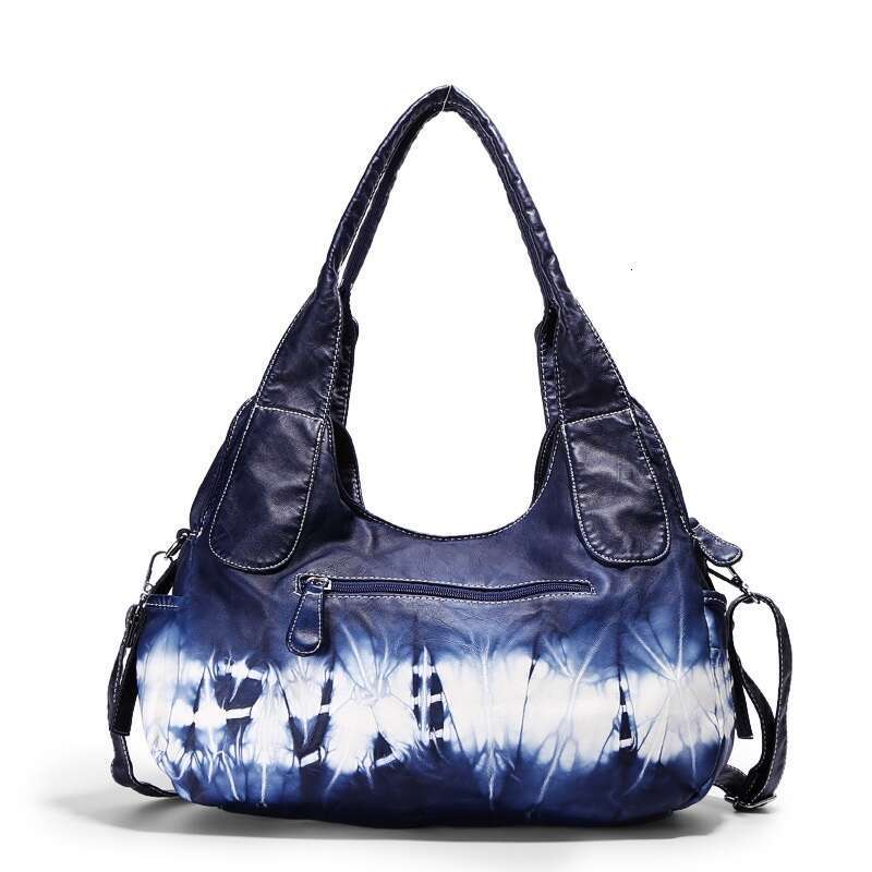 Bury Tote Handbags - Women's Fashion Tie-Dye Satchel, Lightweight Shoulder Bag, Casual hot Top-Handle Shopper for Daily Use