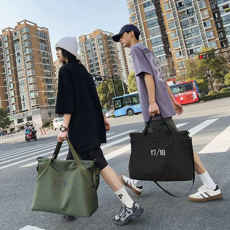 CMM Tiptoegirls Anti Tear Nylon Large Totes Bag for Women Simple Leisure Shoulder Solid Black Green Lady Messenger Handbags 240919