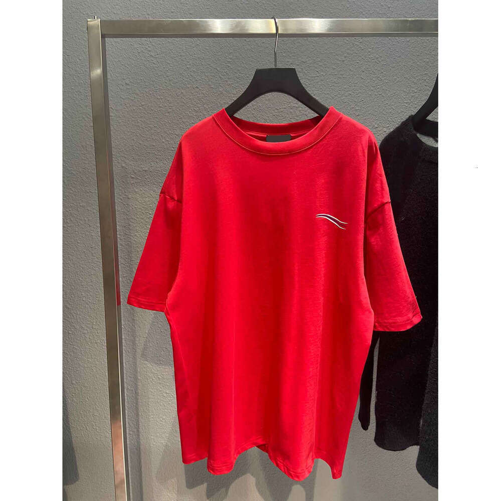 Men's Plus t shirt Tees & Polos Round neck embroidered and printed polar style summer wear with street pure cotton tshirt 22