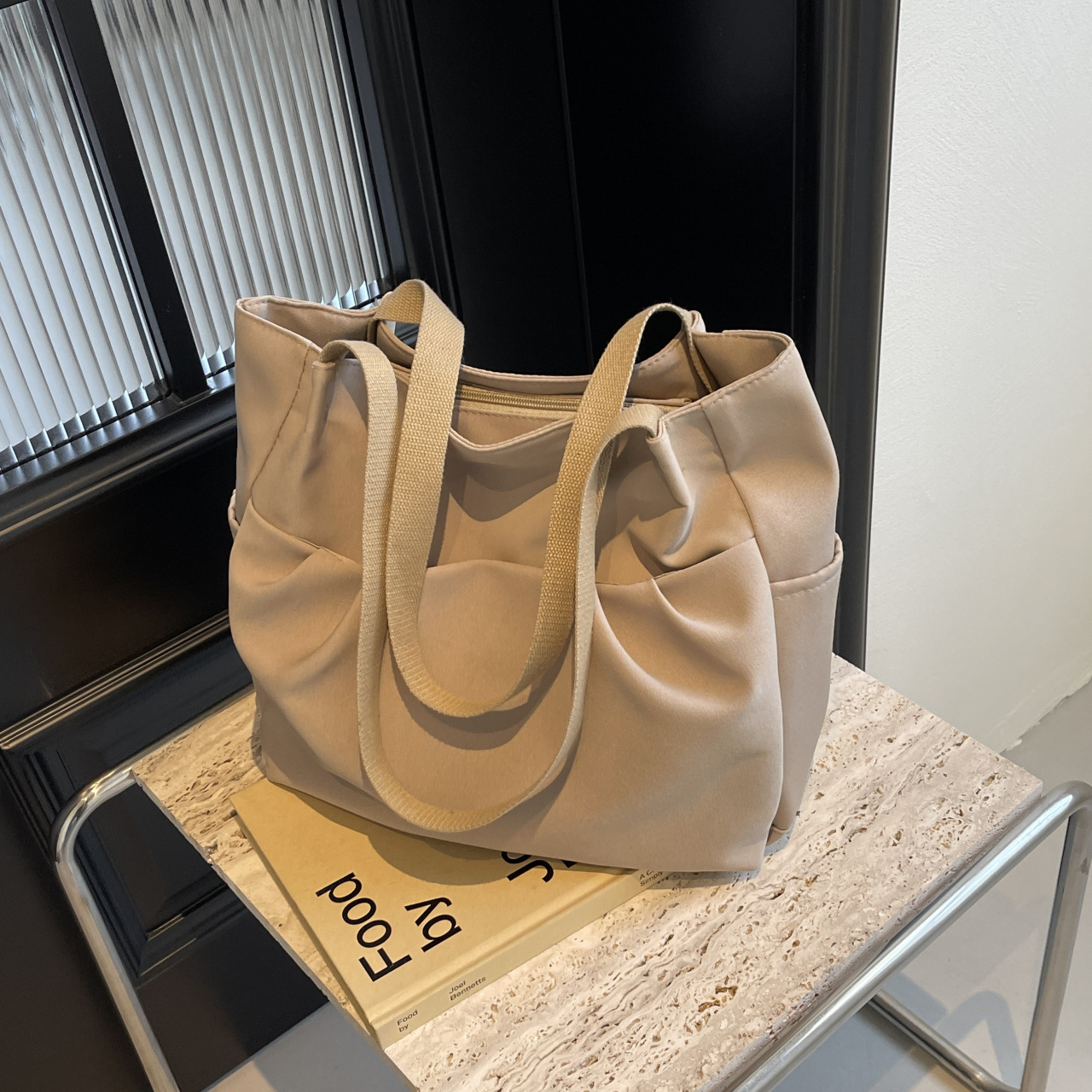 New Fashionable Light Luxury Handbag With Large Capacity Single Shoulder Tote Bag For Women Simple And Multi Functional Trendy Commuter Bag, Diagonal 