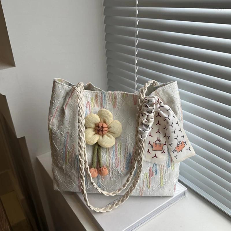 2025 NEW Shoulder Bags wer Pattern Casual Fashion Bag For Women Shopper Handbags Environmental Storage Reusable Tote School Girl fashionable item zhan