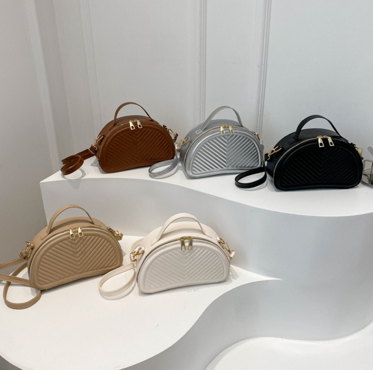Women Trendy Shoulder Handbag Tote Simple Style Fashion Versatile Bag Five Colors Free shipping
