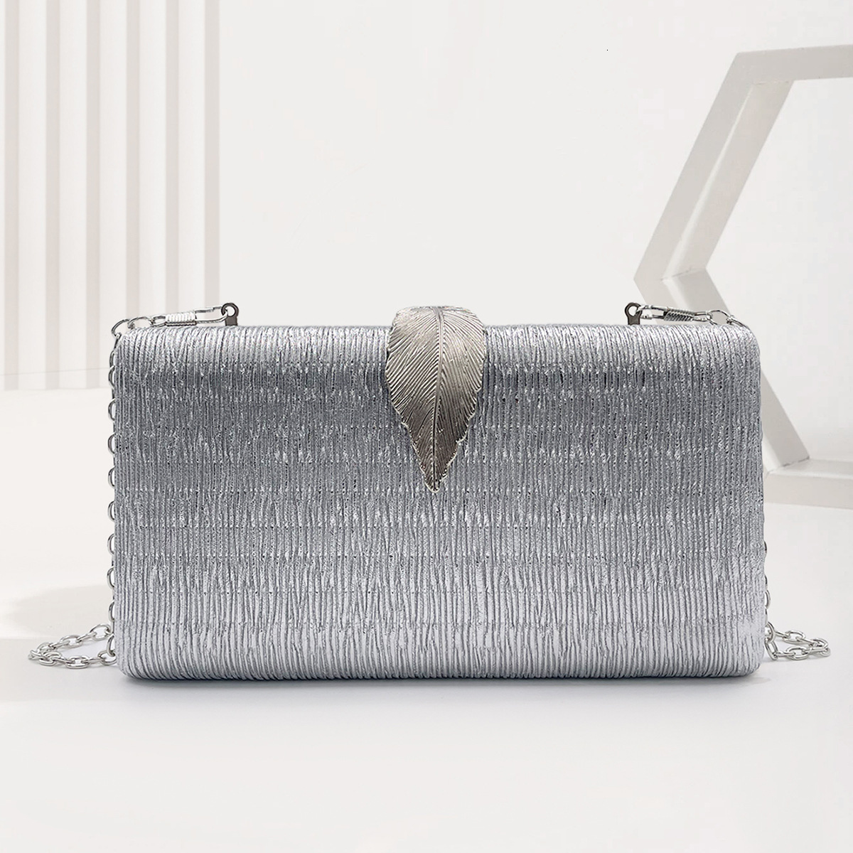 New High Luxury Socialite Square Buckle Inlaid Satin Fashion Designer Handbag Cheongsam Dinner Bag Women's Small Crossbody Bag Mini Crossbody Bag