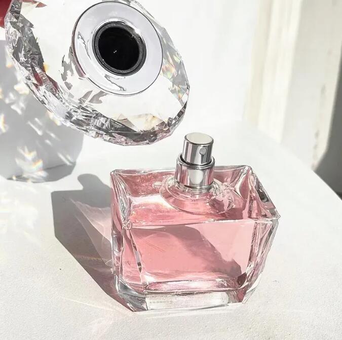 Crystal Yellow Rose Diamond Femme Perfume parfum 90 ml Eau de Toilette durable