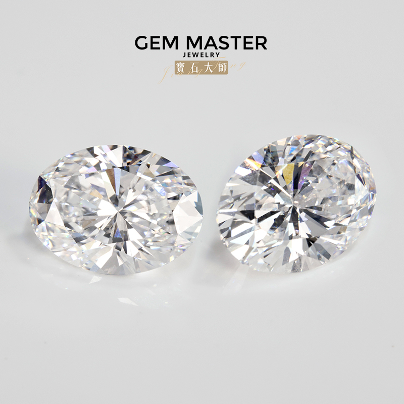 Oval Lab Grown Diamond CVD HPHT 1ct 3ct 5ct D E F Lab Diamond VVS VS Clarity IGI GIA certificate Loose Diamond Egg Dhaped