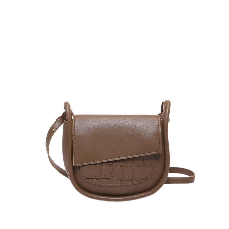 2025 New Niche Design Saddle Fashionable And Beautiful Western Style Small Bag Tote Bag Women's Personalized Mini Shoulder Crossbody Bag