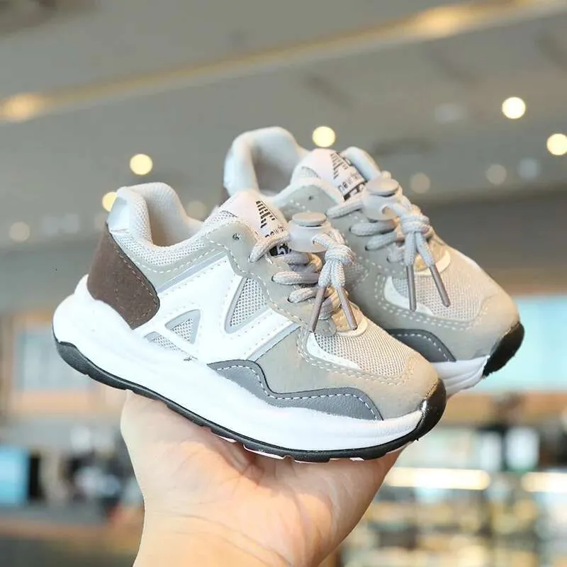 Rindu Cross border Autumn New Baby Soft Sole for Boys and Girls Leather Korean Sports Shoes free shipping shoes