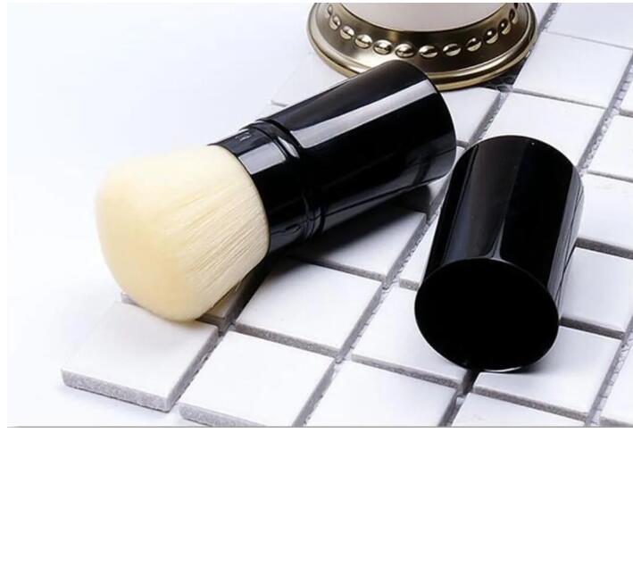 Retractable blush powder makeup brush Retractable Kabuki Brush with retail Box Single Package Brand Cosmetics Tools Brush DHL ship z250527Z2FR