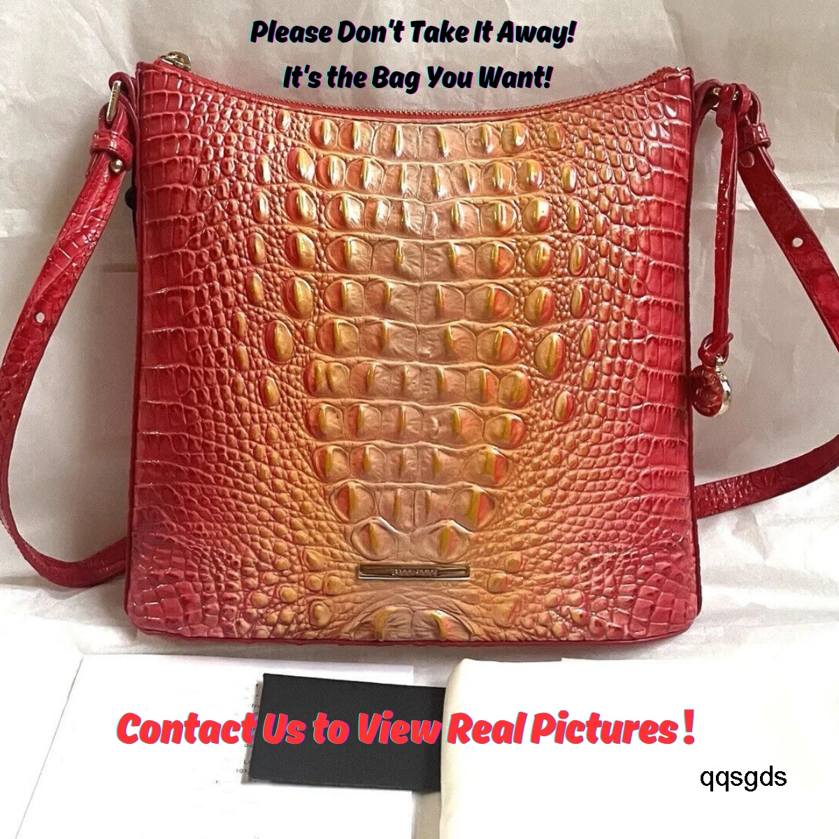 Mirror Quality Purses Designer Bag Luxury Brahmin Katie Mesmerized Leather Crossbody Bags Handbag Women Shoulder Sac Luxe Dhgate New