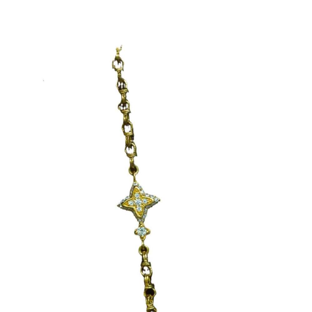 Bracelet For Men and Women Designer jewelry Small and niche 18k gold fine bracelet, ins style mousang bracelet, star bracelet, men's and women 