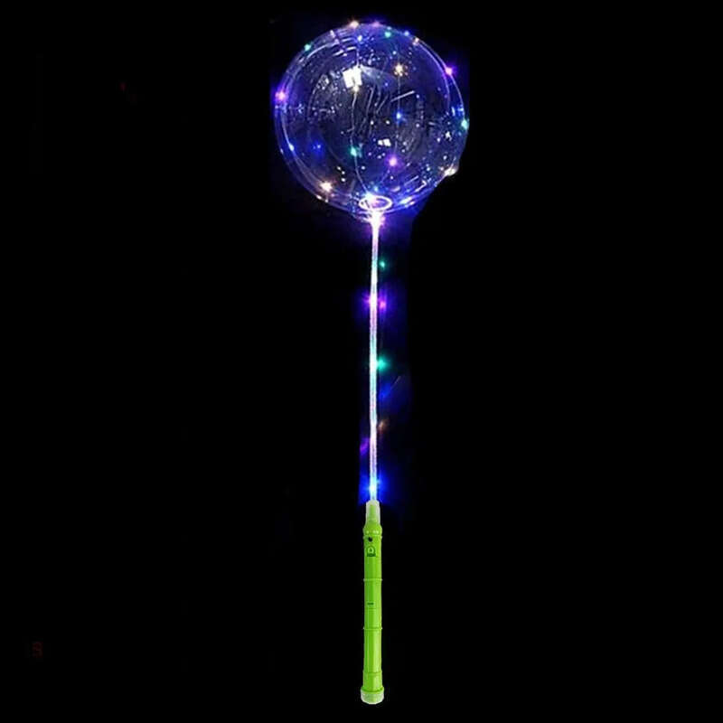 Inches Party 20 Glow Clear Bubble Balloon LED Light Up Bobo Balloons Christmas Birthday Wedding Decoration Fy2515 1007 s