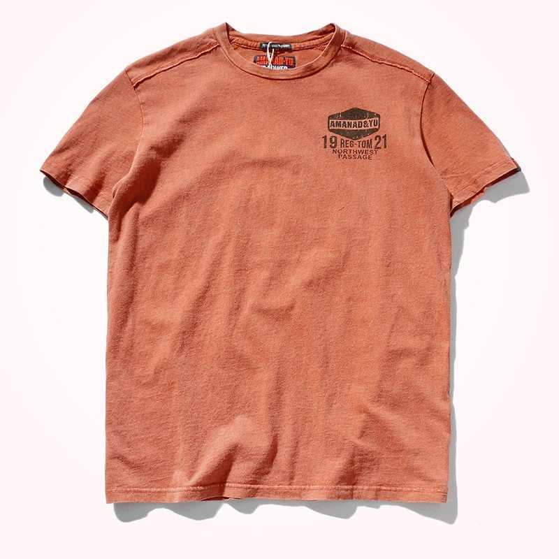 Summer New Short-Sleeved T-shirt Men s Fashionable Mid-Length round Neck Pure Cotton Tops Z240919