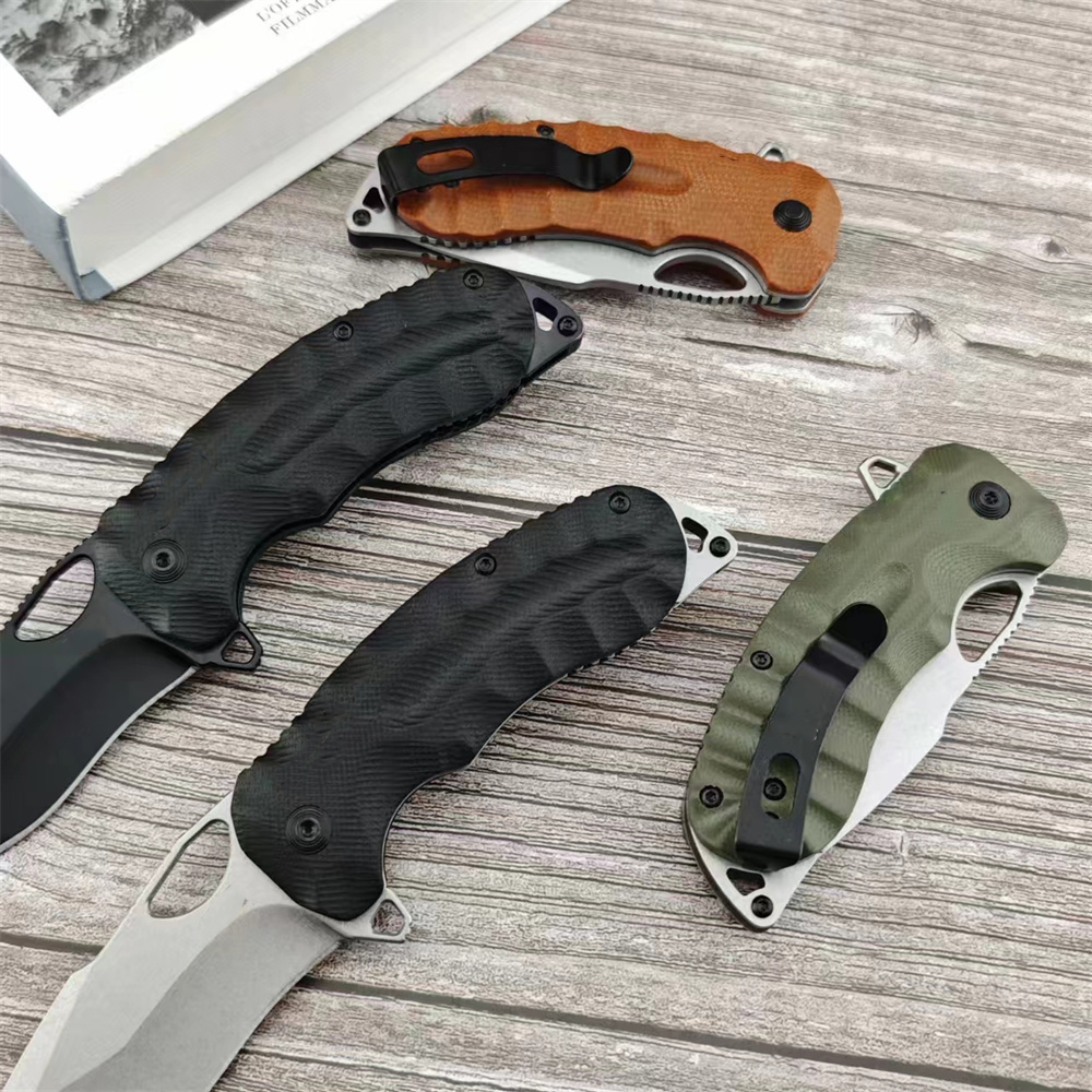 2024 Newest Kiku XR LTE Mini Flipper Folding Satin Plain Blade Natural en Micarta Handles Portable Outdoor Hunting Hiking Pocket Knife 3300 535 3200 1