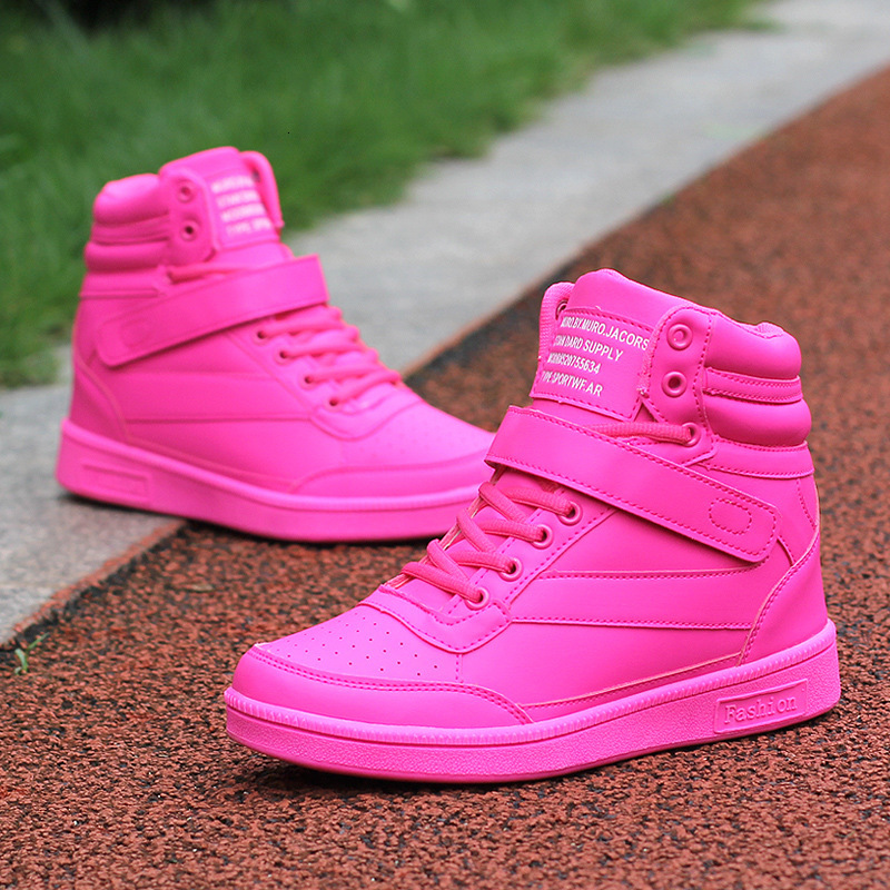 Woman Breathable High Top Black White Boots Women Casual Sport Shoes Platform Hidden Increasing Sneakers Leather Shoe 241126